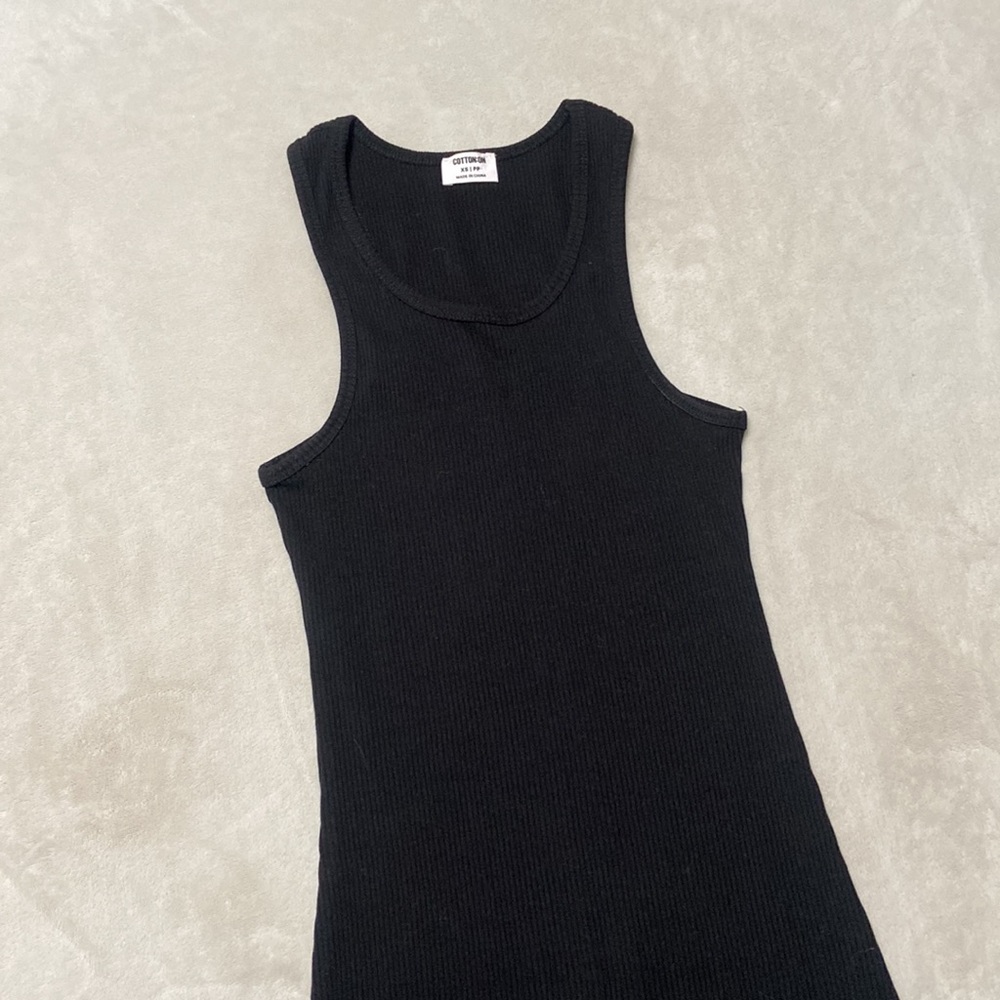 Halter Ribbed Dress - Picture 2 of 2